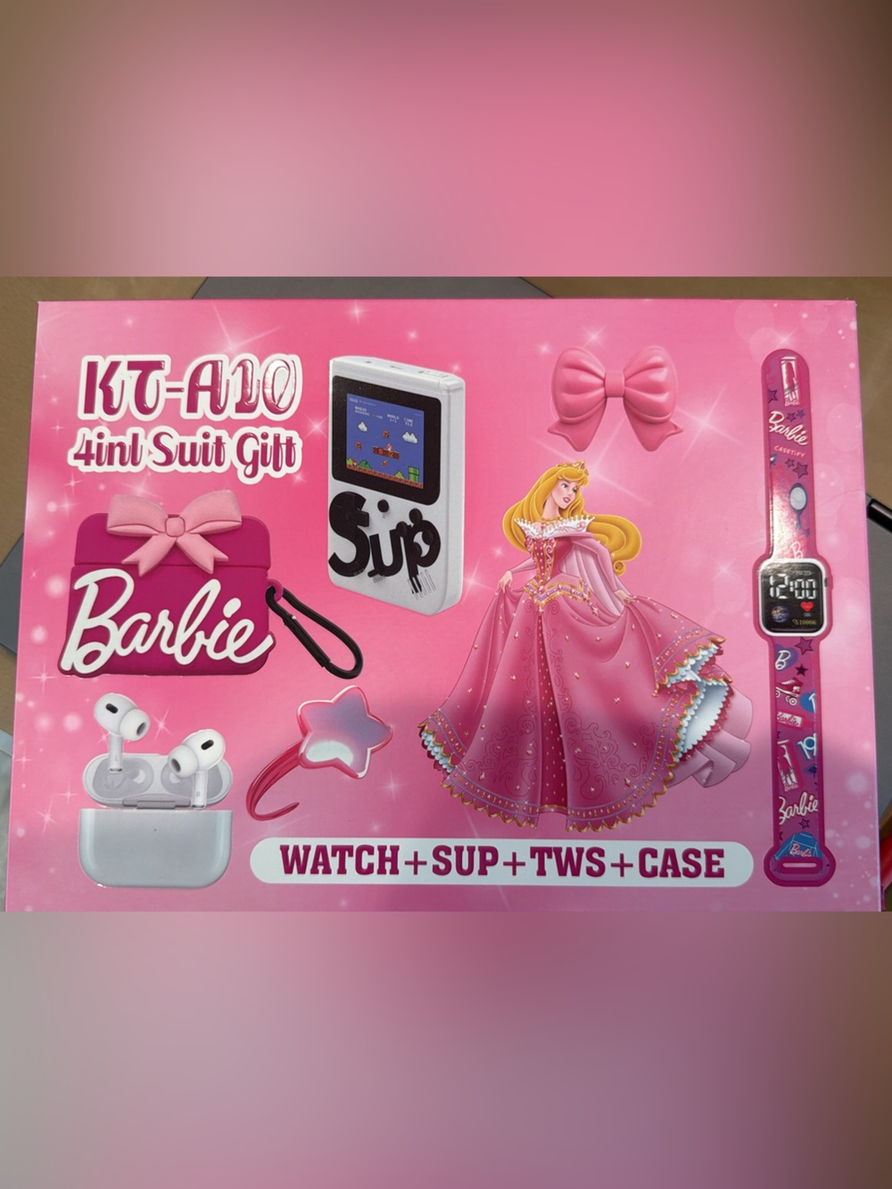 Barbie 4 in 1 gift set